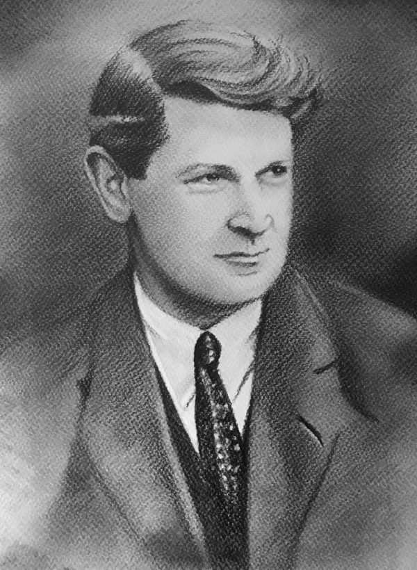 Michael Collins Pencil Portrait