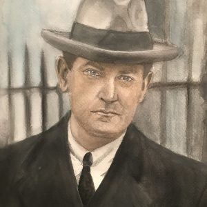 Michael Collins Portrait Print Only