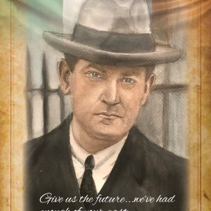 Michael Collins Designed Portrait Print Quote Only