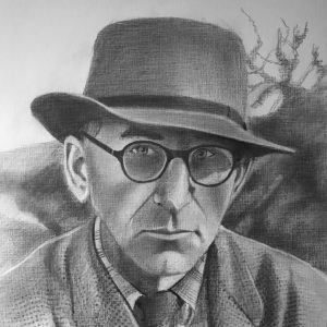 Patrick Kavanagh Portrait Print Only