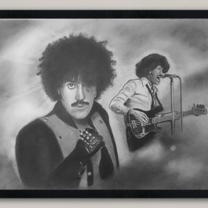 Phil Lynott Print Framed