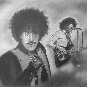 Phil Lynott Portrait Print Only