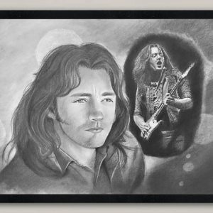 Rory Gallagher  Print Framed