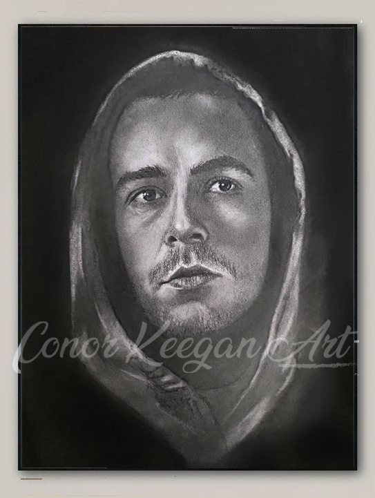 Dermot Kennedy Pencil Portrait A4